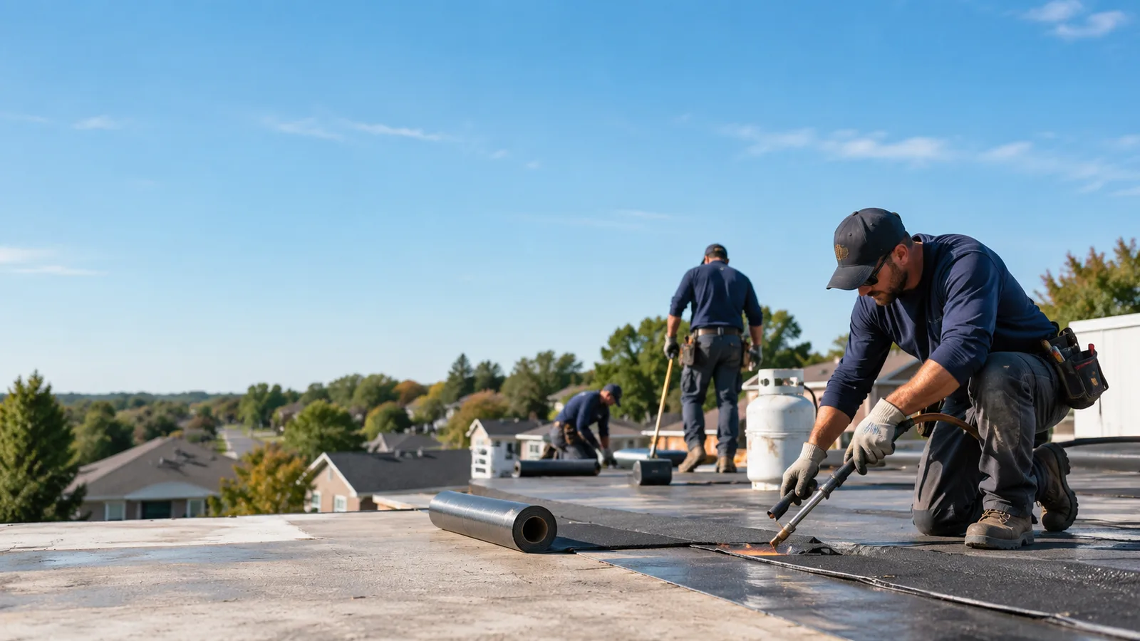 Flat Roof Leak Repair providers in Slinger, WI